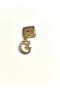 G Letter Gold Color Italian Charm
