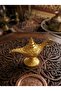 Aladdin Genie Magic Lamp, Antique Style, Intricate Engraved Floral Design, Available in Gold - 6