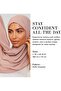 VOILE CHIC Non-Slip Premium Chiffon Hijab Scarf for Women - Lightweight Head Scarf Wrap for Full Coverage and All Day Comfort - 3