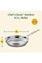 722-24 Chef's Classic Stainless 10-Inch Open Skillet - 5