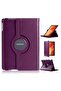 Galaxy Tab A7 Case, 10.4" 2020, PU Leather Smart Case 360 Degree Rotating, Purple