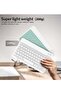 Set of Rechargeable Bluetooth Keyboard and Mouse - Portable Wireless Mouse/Keyboard Set - Android/iOS/Windows - Smart Phone/Tablet/PC - iPhone iPad Pro Air Mini, iPad OS/iOS (PINK) - 5