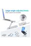 Laptop Stands, Multi-Angle Adjustable Laptop Holder Stand for Desk, Aluminum Ergonomic - 6