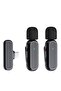 Wireless Microphone for Portable One-trigger-Two Wireless Clip-on Microphone System