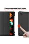 Grey Trifold Smart Cover for iPad Air 13 Inch (M2) 2024 – Auto Wake/Sleep, Pencil Holder, and TPU Back - 5