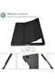 for Galaxy Tab A8 10.5 Case, Slim Stand Hard Back Shell Protective Smart Cover - Black - 5