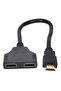 HDMI Male to HDMI Female Splitter Cable – Dual Display Adapter for HDTVs, Monitors & Projectors