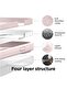 [3-in-1] iPhone 15 Plus Case Bundle – Pink Premium Liquid Silicone Shockproof Cover with 9H Tempered Glass Protector - 5