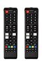 【Pack of 2】 Universal Remote for TV – Replacement Compatible with Smart TV, LED, LCD, HDTV, 3D, Series TV