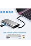 12-in-1 USB C Hub Docking Station with 4K HDMI, VGA, USB 3.0, Ethernet, SD/TF Card Reader - 5