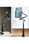 360º Gooseneck Flexible Lazy Bed Clamp Stand Holder Mount For iPad Tablet Phone - 2