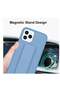 iPhone 13 Pro Max Case with Magnetic Foldable Back Stand and Holder, Cover with Finger Strap and Hand Grip, Magnetic Car Mount Kickstand - 2