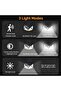 Solar Powered Outdoor Wall Light, Solar Interaction Wall Lamp, 100 LED, Wide Angle, Waterproof, Motion Sensor - 3