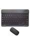 Arabic and English Bluetooth Keyboard and Mouse Combo, Ultra-Slim Portable Compact Wireless Set