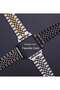 Compatible with Apple Watch Band 44mm 42mm 40mm 38mm Stainless Steel Heavy Band with Butterfly Folding Clasp Link Bracelet for iWatch Series 6/SE Series 5/4/3/2/1 MenSilver 44mm/42mm - 7