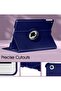 360 Degree Rotating Stand Auto Sleep Wake Folio Leather Smart Cover for iPad 10.2 inch - 4