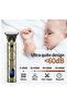 Professional Mens Hair Clippers Zero Gapped Cordless Trimmer Professional Haircut & Grooming Kit for Men Rechargeable LED Display - 5