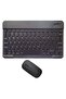Arabic and English Bluetooth Keyboard and Mouse Combo, Ultra-Slim Portable Compact Wireless Mouse Keyboard Set