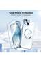 iPhone 15 Plus Case, Camera Lens Protection, N56 Magnets, Military Drop Protection, Magsafe, Blue - 2