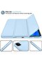 Sky Blue iPad Pro 11-Inch Case (2022/2021) - Smart Trifold Stand with Pencil Holder - 4