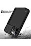 Battery Case For iPhone 14 Pro, (3500 mAh) Portable Protective Case Rechargeable Extended Battery Pack Compatible With iPhone 14 Pro Charging Case (14 Pro 6.1 inch) - Black - 4