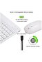 Ultra-Slim Bluetooth Keyboard and Mouse Combo Rechargeable Portable Wireless Keyboard Mouse Set - 5