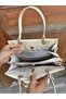 Women's Shoulder and Crossbody Bag with Chain Detail, Suitable for Daily or Special Use, Luxury Handbag Size: 25X20X9 cm - 8
