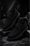 Men's Daily Orthopedic Stitched Sole Foggy Model Classic Shoes - 3