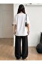 Unisex Brooklyn Printed Oversize Tshirt and Baggy Sweatpants - Summer Two-Piece Tracksuit Set - 3
