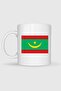 كوب مطبوع عليه علم موريتانيا - 2