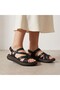D26Ys-2740 Genuine Leather Women's Sandals - 2