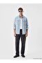 Loose Fit Men's Jean Shirt (S6) - 2