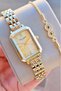 Women's Watch Gold Gold Original Steel 3Atm Waterproof 2 Year Warranty with Invoice - 3