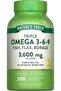 - Triple Omega 3-6-9 3600 mg 200 Softgels
