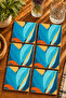 Modern Set of 6 Coasters - Uv Printing Mdf - 10X10 cm