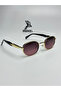 Pery Mor Sunglasses Oval Gold Frame Purple Organic Glass 50 Ekartman - 5