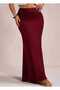 تنورة ليكرا بمقاس كبير وطول ماكسي - 2