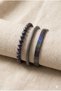 Hematite Special Design 3-Piece Bracelet