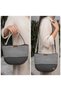 Striped Cord Rope Design Shoulder Bag - 4