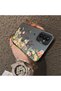 Samsung Galaxy F23 Compatible Silicone Edge Hard Back Case Couple Phone Case with Floral Pattern - 4