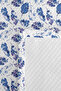 Blue Leaf Modern Young Room Single Pique Set-Purple Botanical 160X220 cm Quilted Bedspread - 7