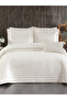 Maria Çeyizlik Double 4-Piece Bedspread Set Cream |   250X260