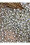 Pearlescent Pearl Sea Shell Beads (25 Gr 52 Pieces) 12 mm Jewelry Beads Hole Diameter 1 mm - 3