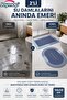 Set of 2 Super Absorbent Bath Mats – Quick-Drying Bath and Toilet Mat with Non-Slip Base 58X38 cm - 3
