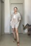 Cotton Muslin Soft Textured Shirt Shorts Set - 2