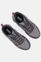 Men Lace Up Peak Low Top Hiking Shoes, Grey - 4