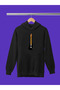 Keith Richards Printed Cotton Long Sleeve 3-Yarn Hooded Rock Sweatshirt - 2