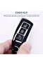 Audi Compatible A3, A4, A5, A6, A8, E-Tron, Q3, Q4, Q5, Q7, Q8, S5, S6, E-Tron, Gt Silver Edge Tpu Key Case Cover (Black) - 3