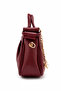Bellina Rose Burgundy Women's Hand and Shoulder Bag - 4