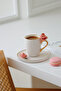 Bridgerton Handmade Ceramic 24K Gold Decorated 100ml Cup